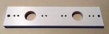 2 Gang Adapter Plate - For Mounting Pattresses on a DOUBLE 2 Gang Wall Box