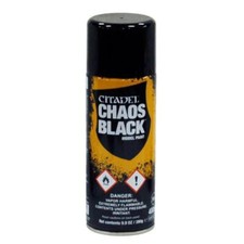 Citadel Colour Spray Paint Chaos Black