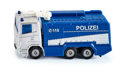 SIKU 1079 SCANIA R380 POLICE WATER CANNON 1:55-1:60 Scales Diecast
