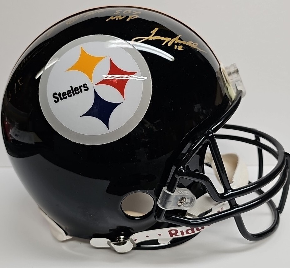 Jerome Bettis Autographed Signed Bradshaw, , Joe Green 8 Pittsburgh Steelers. Beckett 
