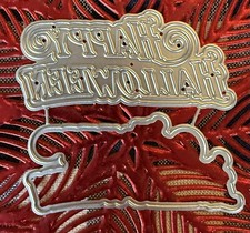 Happy Halloween Cutting Dies Cards Scrapbook Journal 4905- Tonya