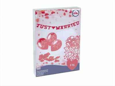 Just Married - Party-Set - 8-teilig Neu & OVP