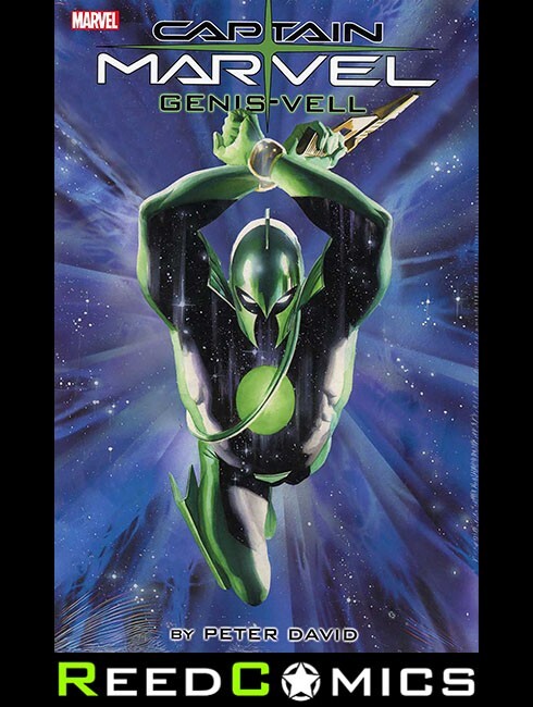 CAPTAIN MARVEL GENIS-VELL BY PETER DAVID OMNIBUS HARDCOVER ROSS DM VARIANT COVER