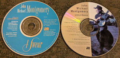 3 John Michael Montgomery CDs : Life's a Dance + I Swear + Greatest Hits