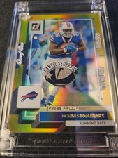 Jersey Fusion Ball *1 of 1* Devin Singletary NFL Logo Game Used Ball Logo PC 1:1