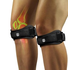 Patella Band Knee Strap - 2 Pack Patellar Tendon Support Strap for Knee Pain Rel