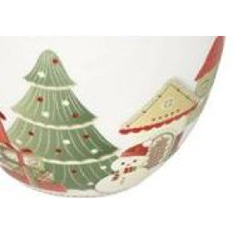 Tazza Colazione Natale 500 ml BRANDANI Villaggio in Festa Porcellana Bone China, fotografia 6 di 9