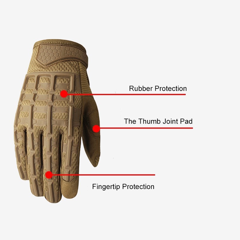 Gants Tactiques Militaires Armée Française – Polyvalents Moto, Paintball, Airsoft