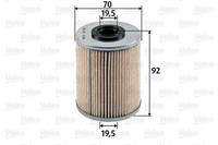 Valeo 587907 Kraftstofffilter FüR CitroËN Mitsubishi Passend FüR Nissan Opel