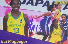 Ezi Magbegor Seattle Storm Signed 4x6 Photo