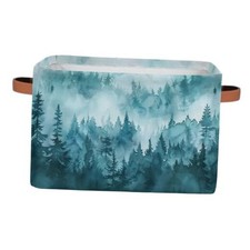 Forest Storage Baskets Bin Canvas Storage Bin Collapsible Baskets Toy 1 A-41