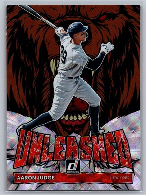 2022 Donruss #UL-12 Aaron Judge Unleashed Rapture