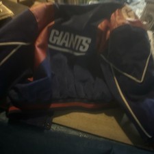 Retro Carl Banks New York Giants Jacket 3x Red Leather