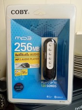 Coby MP3 Audio Player 256MB MP-C843 120 Songs...