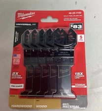 MILWAUKEE MULTI tool blade FOR WOOD & MULTI-MATERIAL 49-25-1140