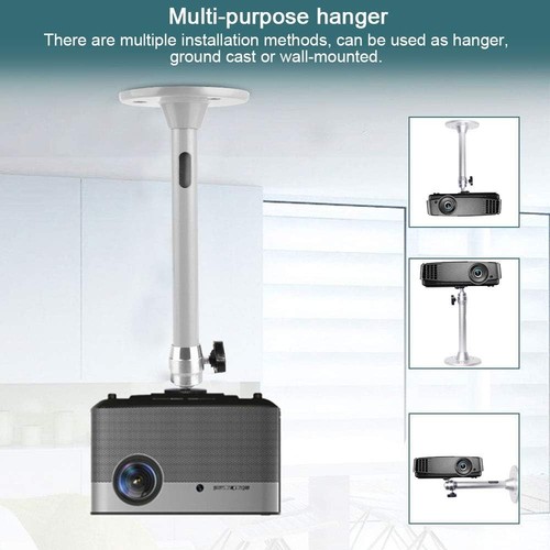 RMENOOR Mini Ceiling Wall Projector Mount Stand Universal Projectors 215mm - Picture 5 of 12