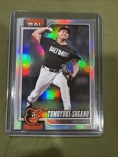 2026 Topps #185 Tomoyuki Sugano Rainbow Foil Baltimore Orioles