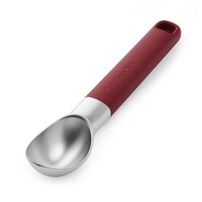 KitchenAid KHA117OHEREG Classic Eislöffel Empire Rot Eisportionierer Löffel Eis
