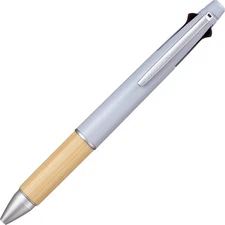 Jetstream Multi Functional Pen 4 in 1 Bamboo Smooth Writing Blue Gray Natural