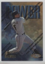 1997 Topps Finest Rare - Gold Promotional Sample Refractor Jeff Bagwell HOF 7xr