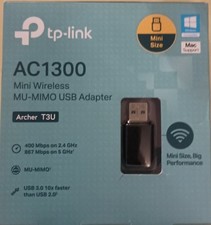 NEW TP-Link AC1300 USB WiFi Adapter Archer T3U 2.4G/5G Dual Band Wireless