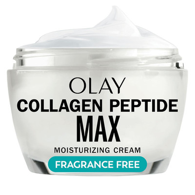 Collagen Peptide Face Moisturizer, Firming & Hydrating Cream, Niacinamide, 1.7 o