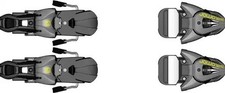 Salomon STH2 12 fixations de ski surdimensionnées frein DIN 3,5-12 charbon/jaune