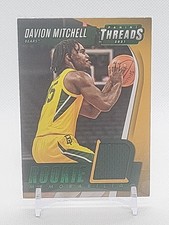 2021-22 Panini Chronicles Draft Picks - Threads Rookie Memorabilia Davion...