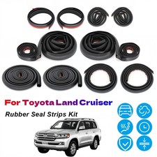Door Rubber Seal Strips Draft Wind Noise Reduction Kit T For Toyota Land Cruiser
