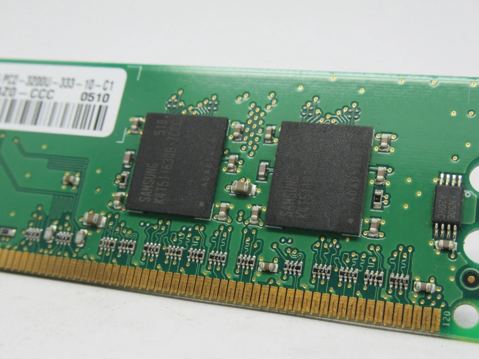 Samsung M378T3354BZ0-CCC SDRam Memory Module 256MB USED - Image 2 of 3