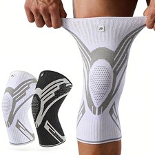1PC Compression Knee Support Sleeve Elastic Breathable Sports Gym Running