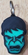 3d printed Incredible HULK Keychain. KC69