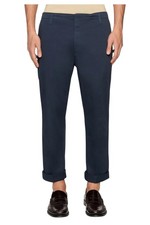 Dondup Men's Blue Straight-leg trousers
