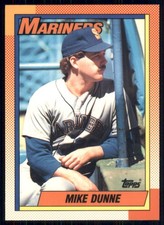 1990 Topps #522 Mike Dunne Collector's Edition (Tiffany)