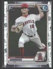 2020 Bowman Draft #BD-163 Adam Seminaris Chrome