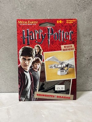 Metal Earth 3D Laser Cut Models (NIP) - Harry Potter Gringotts Dragon