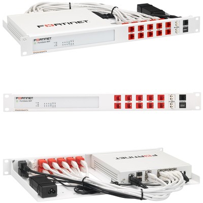 19 Zoll Rack Mount für Fortinet Firewall Appliance - 1.3U Server Rack Shelf mit 