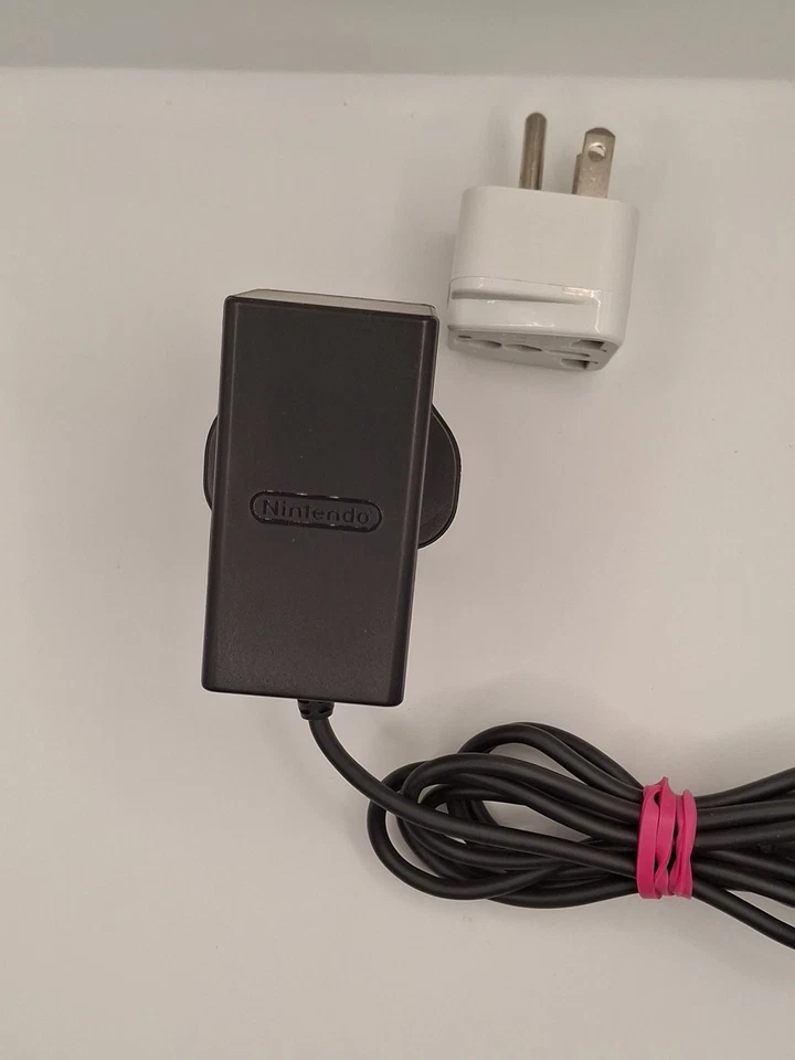 OEM Nintendo Switch AC Power Supply Charger - PAL UK Plug w/US Adapter - Image 2 of 3
