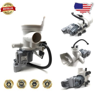Drain Pump 00436440 for Bosch Washers | 1.5 GPM 120V AC/DC | Metal Build