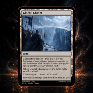 Glacial Chasm Mtg | eBay