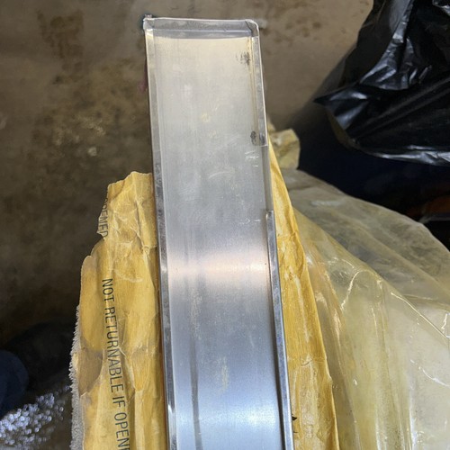 NOS GM Cadillac Brougham Lower Right Door Chrome With Hardware 12500843 1990- 92 - Picture 7 of 13