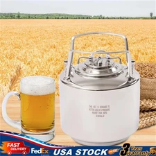 Stainless Steel 1.6 Gallon Mini Ball Lock Keg System For Small Batch Home Brew