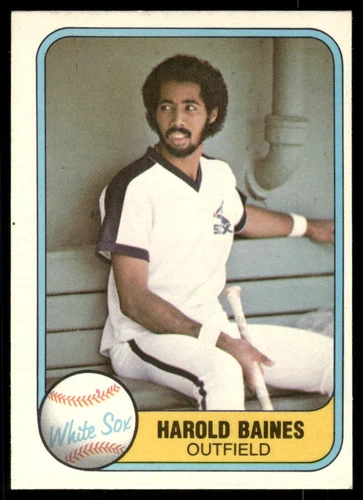 1981 Fleer #346 Harold Baines