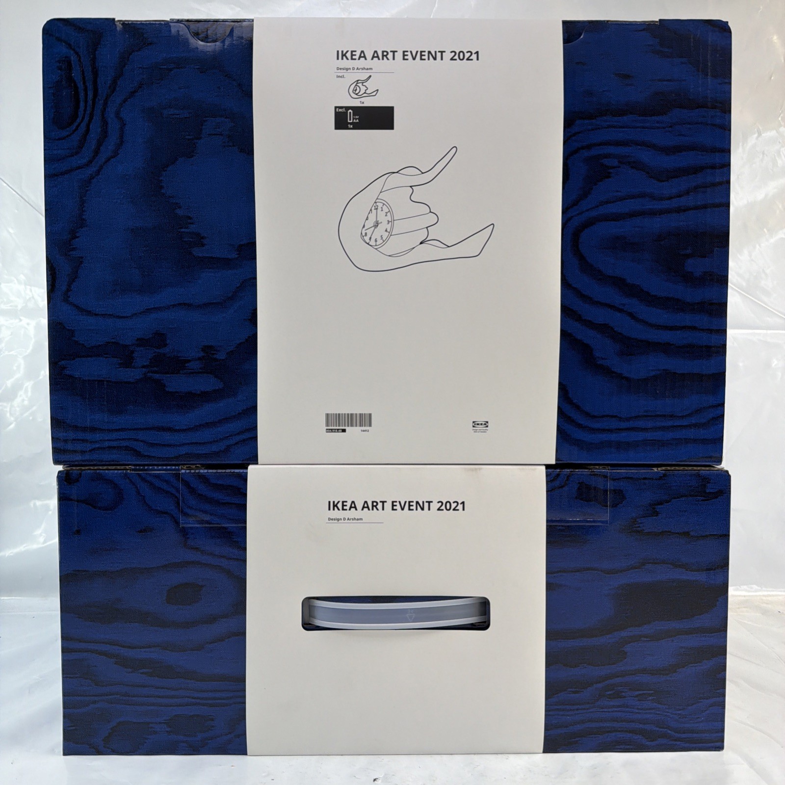 Daniel Arsham X IKEA Art Event 2021 Clock White Sealed Box N