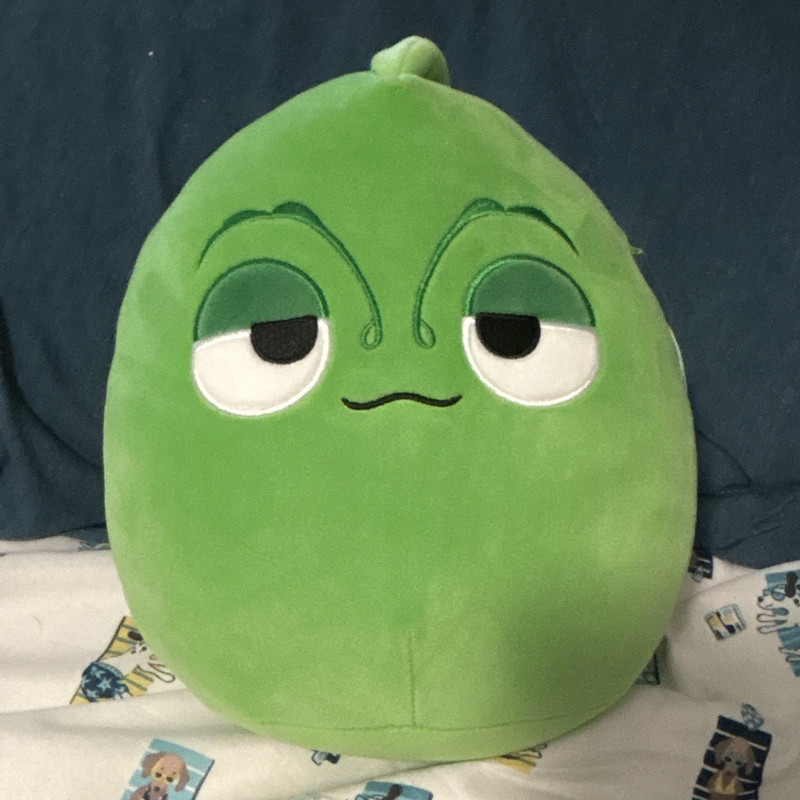 Disney Squishmallows Pascal Tangled Green Plush Stuffed Animal