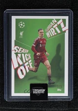 2025-26 Topps Total Football Season Kick-Off Green /75 Florian Wirtz #544