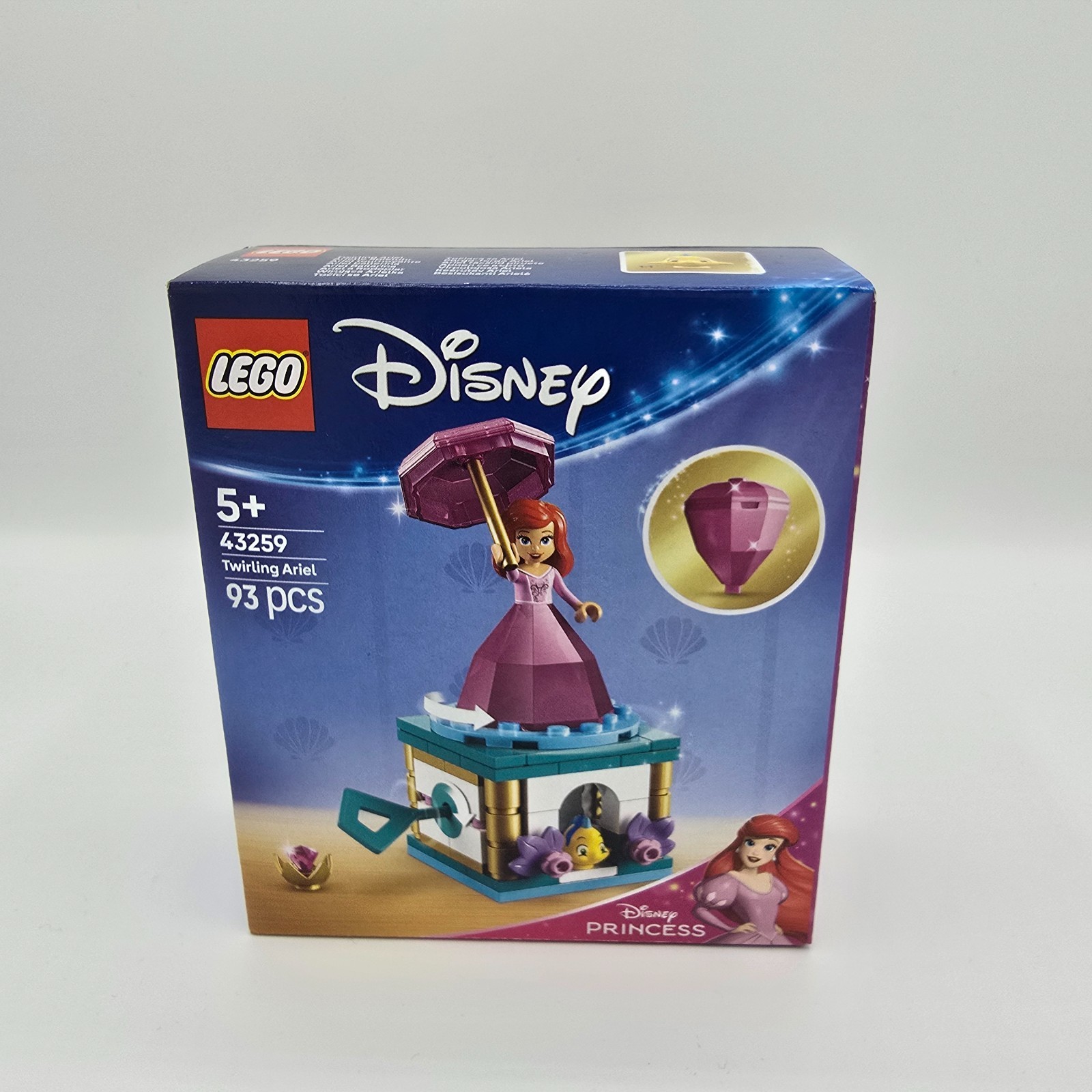 LEGO ǀ Disney Princess Twirling Ariel - Spinning Toy with a Mini Multicolor - Image 2