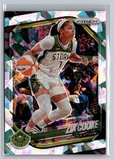 2025 Panini Prizm WNBA #110 Zia Cooke Ice Prizms