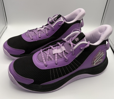 Under Armour Curry 3Z7 Basketball Shoes 3026622-500 Purple 