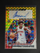 Ausar Thompson 2023-24 Panini Mosaic Basketball Rookie Auto RC Choice [3hk